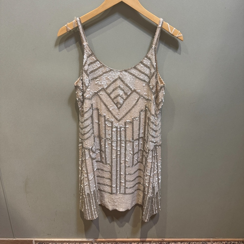 Sequin Embellished Dress by Parker - vintage